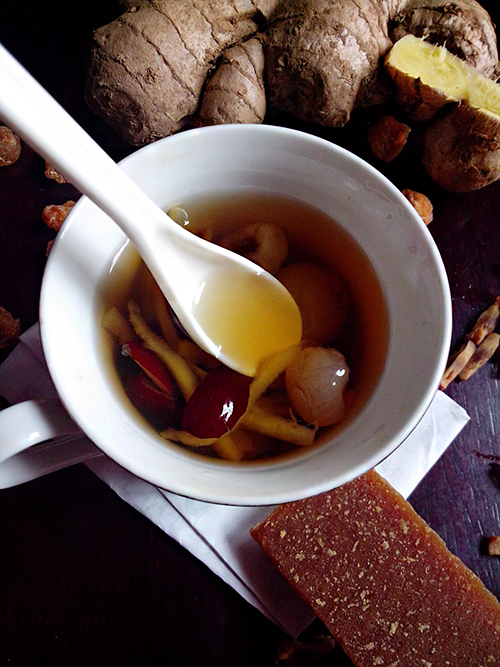 红枣桂圆姜茶