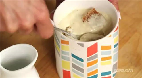 微波炉版法式肉桂吐司杯做法步骤4