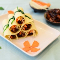 京酱肉丝卷的做法图解9
