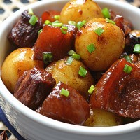 小土豆烧肉的做法图解13