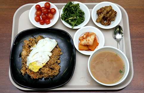 野菜辣椒酱炒饭套餐