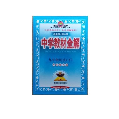 中学教材全解 九年级下 历史